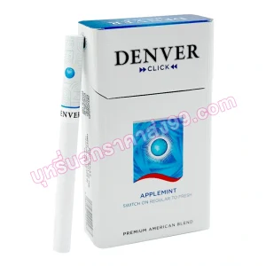 บุหรี่นอก Denver Click Applemint