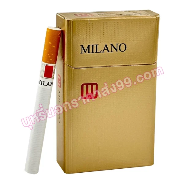 บุหรี่นอก Milano ทอง